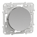 [SCHS530204] Odace 2011 - interrupteur va-et-vient - alu- 10A - fixation par vis