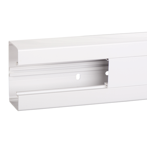 [SCHISM10200P] OptiLine 45 - goulotte PVC 1 compartiment 95x55x2000mm - au mètre linéaire