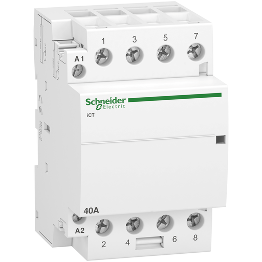[SCHA9C20844] Acti9 iCT - Contacteur auxiliarisable - 4P - 40A - 4NO - 230/240Vca - 50Hz
