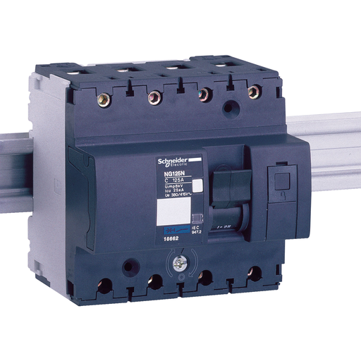 [SCH18655] Acti9 NG125N - Disjoncteur modulaire - 4P - 50A - Courbe C - 25kA