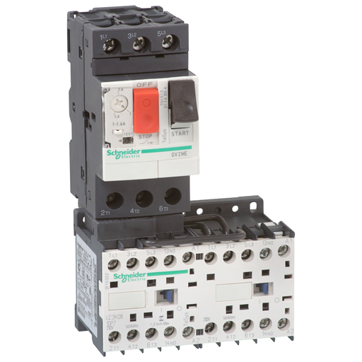 [SCHGV2ME06K2BW3] TeSys GV2ME - démarreur combiné inverseur - 1..1,6A - 24Vcc