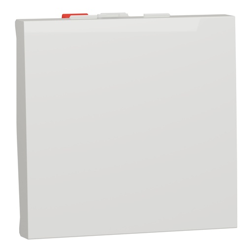 [SCHNU320318F] Unica - va-et-vient - 10A - connex rapide - 2 mod - Blanc - emballage en boîte