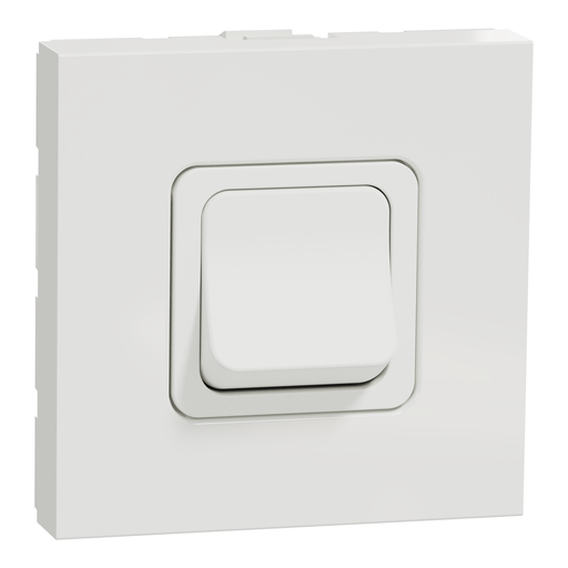 [SCHNU322518] Unica - interrupteur bipolaire - 20A - 2 mod - Blanc - méca seul