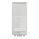 [SCHNU344718] Unica - prise RJ45 simple - cat 6 FTP - 1 mod - Blanc - méca seul