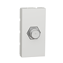 [SCHNU346818] Unica - prise télévision - TV type F - 1 module - Blanc - mécanisme seul