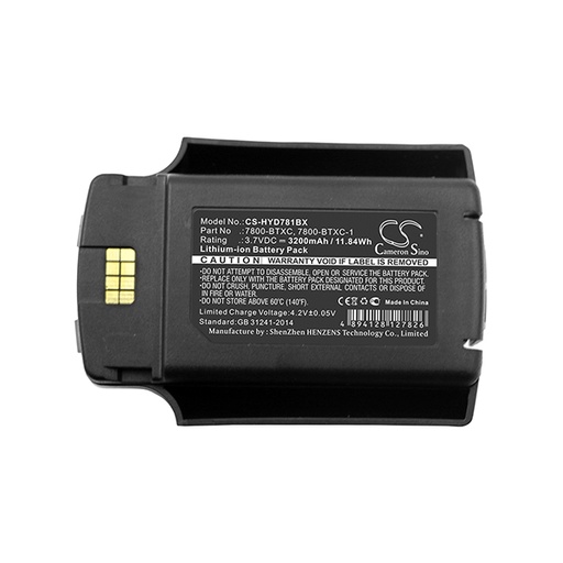 [ENIAML90237] Batterie(s) Batterie lecteur codes barres 3.7V 3200mAh