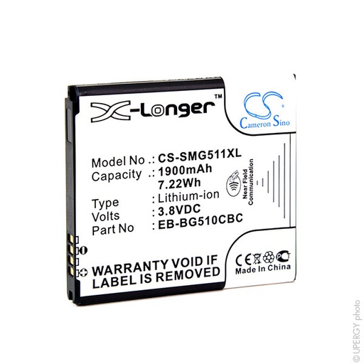 [ENIGML901509] Blister(s) x 1 Batterie téléphone portable pour Samsung 3.8V 1900mAh