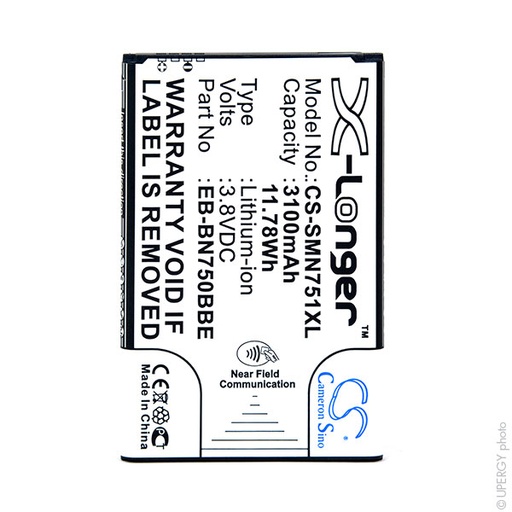 [ENIGML901518] Blister(s) x 1 Batterie téléphone portable pour Samsung 3.8V 3100mAh