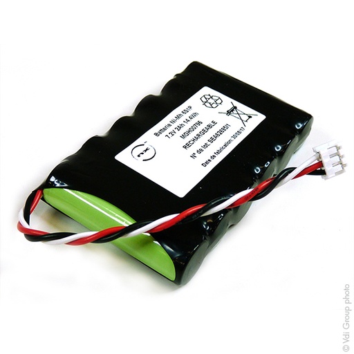 [ENIMGH00796] Unité(s) Batterie Nimh 6x AA  6S1P ST1 7.2V 2Ah JST