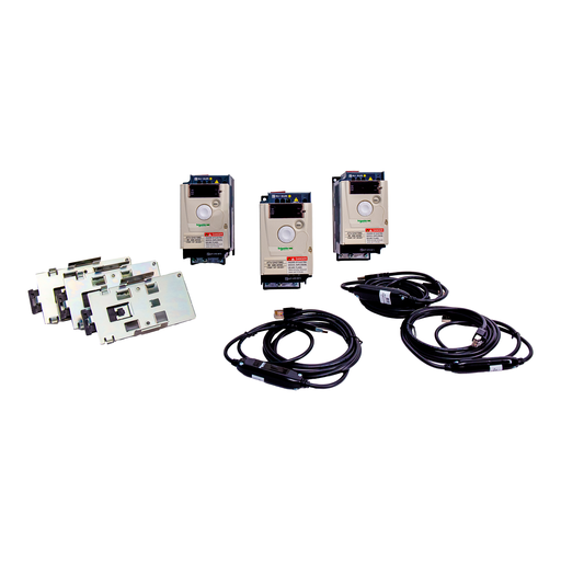 [SCHMD2ATV12X3] Lot de 3 ATV12 Education 240V 1ph 4E/2S Log 1E/1S Ana 1S Rel