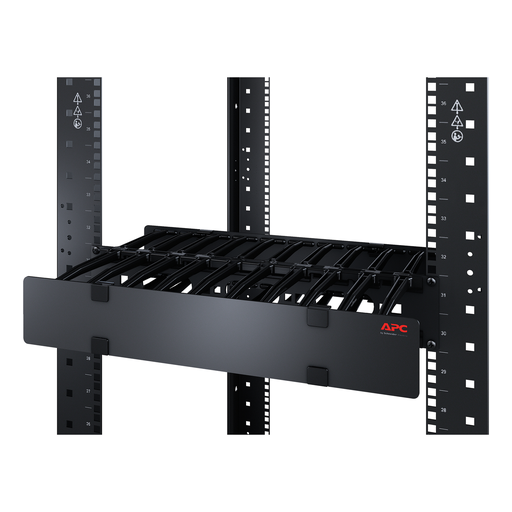 [SCHAR8605] NetShelter - Passe-câbles horizontal - 3U - Profondeur 15 cm - 1 côté avec capot