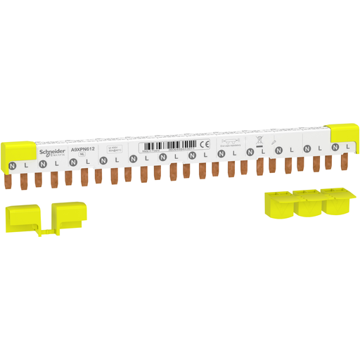 [SCHA9XPN612] Acti9 iDT40 - Peigne horizontal - 1P+N - 12 modules de 18mm - 80A