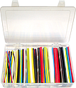 [KLKTHERMOBOX6] Boite d'assortiment de 6 couleurs et 6 tailles de gaine thermorétractable PLF100