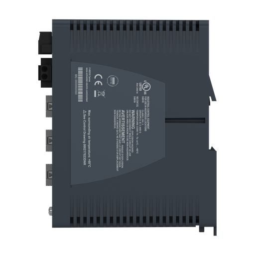 [SCHMCSESM123F2LG0] Modicon switch administré - 8 ports cuivre et 4 ports cuivre/fibre via SFP