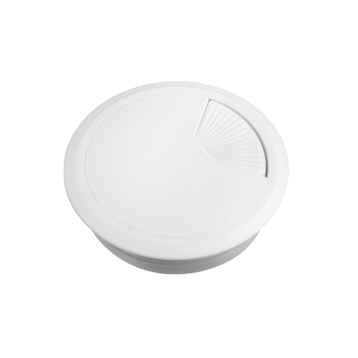 [SCHINS61211] Unica System+ - Œillet passe-câbles à intégrer - diamètre 80 mm - blanc x2