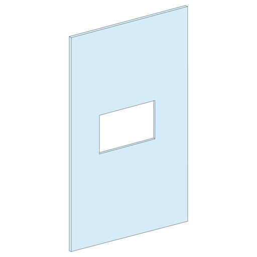 [SCHLVS03281] PrismaSeT G - Plastron INS-INV630-10M-L300-vertic-fixe-Cde manet.-RAL9003