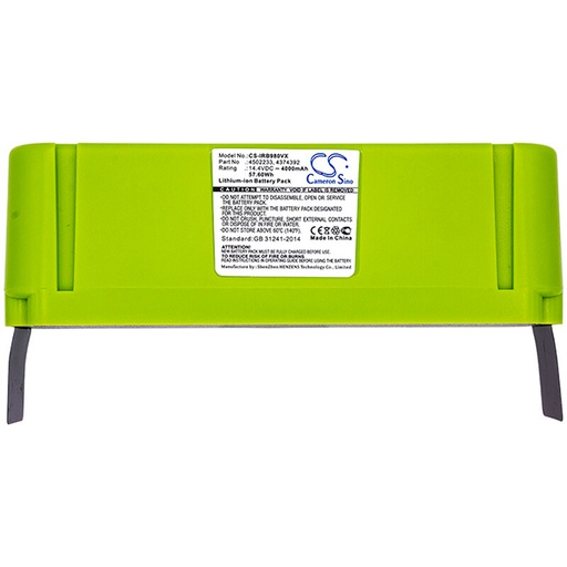 [ENIAML90285] Batterie(s) Batterie aspirateur compatible iRobot grande autonomie 14.4V 4000mAh