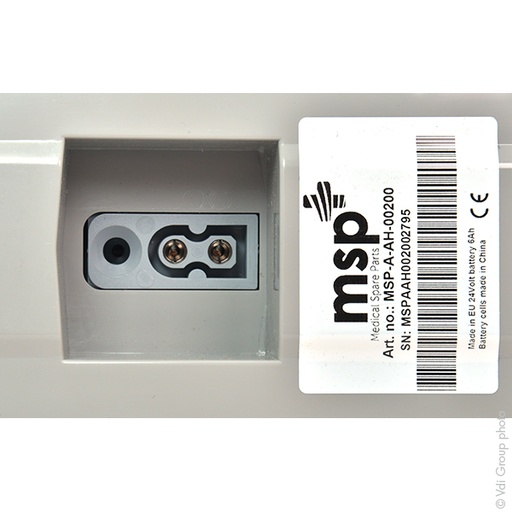 [ENIAMP0749] Batterie(s) Batterie médicale rechargeable Arjo KPA0100 24V 6Ah