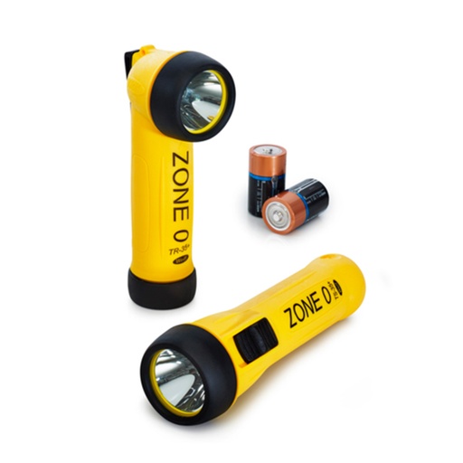 [ENIETX4654] Unité(s) Lampe torche coudée WOLF TR-35+ ATEX Z0 130 lumens