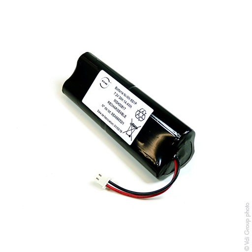 [ENIMGH00817] Pack(s) Batterie Nimh 6x AA  6S1P ST5 7.2V 2Ah Molex