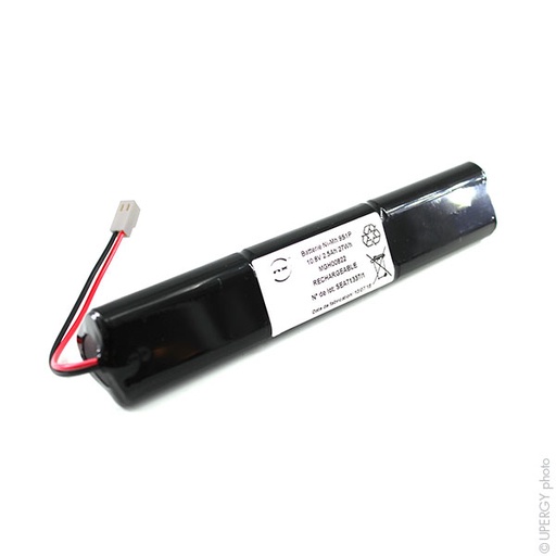 [ENIMGH00822] Unité(s) Batterie Nimh 9x  AA  9S1P 10.8V 2.5Ah Molex