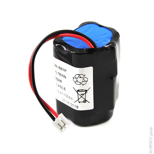 [ENIMGH00844] Pack(s) Batterie Nimh 6x AAA  6S1P ST8 7.2V 800mAh JST