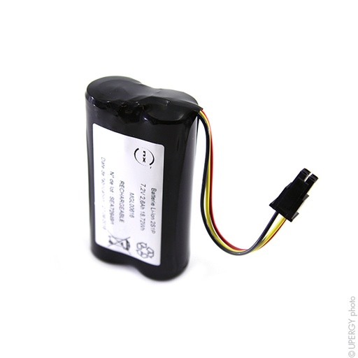 [ENIMGL00616] Pack(s) Batterie médicale rechargeable Aspect Medicale BIS VISTA 7.2V 3.5Ah Mole