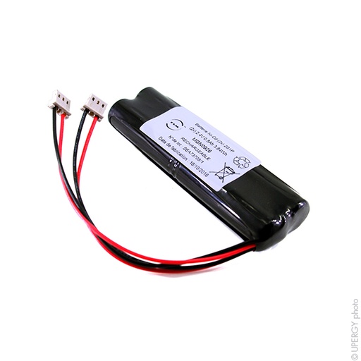 [ENIMGN0926] Batterie(s) Batterie eclairage secours 4x AA HT (2x) 2S1P ST5 (2x) 2.4V 800mAh M