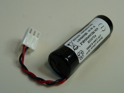 [ENIPCL00339] Unité(s) Pile lithium LS14500 A 3.6V 2.6Ah Molex