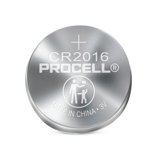 [ENIPBL2408] Blister(s) x 5 Pile bouton lithium blister CR2016 PROCELL 3V 85mAh
