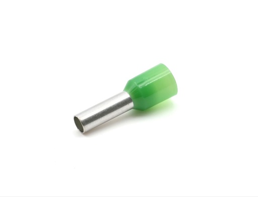 [CEMPKE612] Embout de câblage 6 mm² simple longueur 12 mm vert