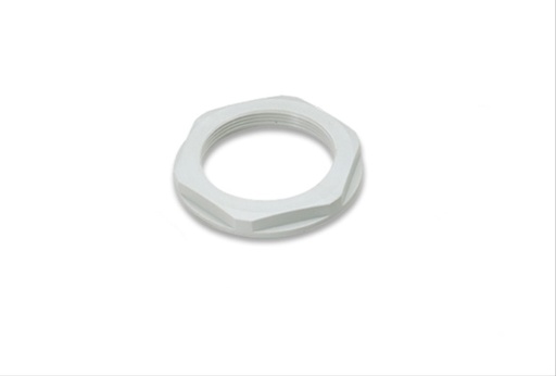 [CEM1143M32] Ecrou en polyamide avec collerette ISO 32 gris (RAL 7035)