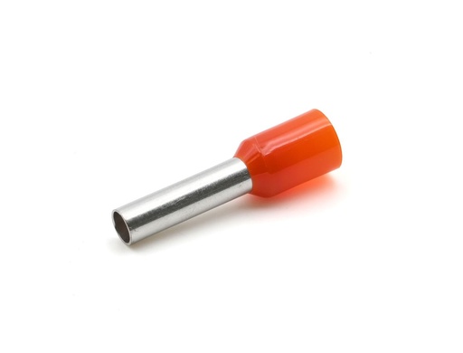 [CEMPKE410] Embout de câblage 4 mm² simple longueur 10 mm orange